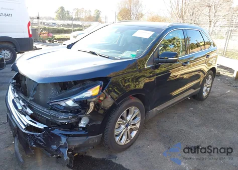 2019 Ford Edge Titanium from USA, damaged, VIN 2FMPK3K93KBC15231